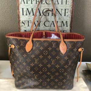 Louis Vuitton Mm never full authentic